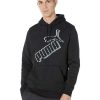 Hoodies & Sweatshirts * | Puma Essentials+ Big Logo Fleece Hoodie