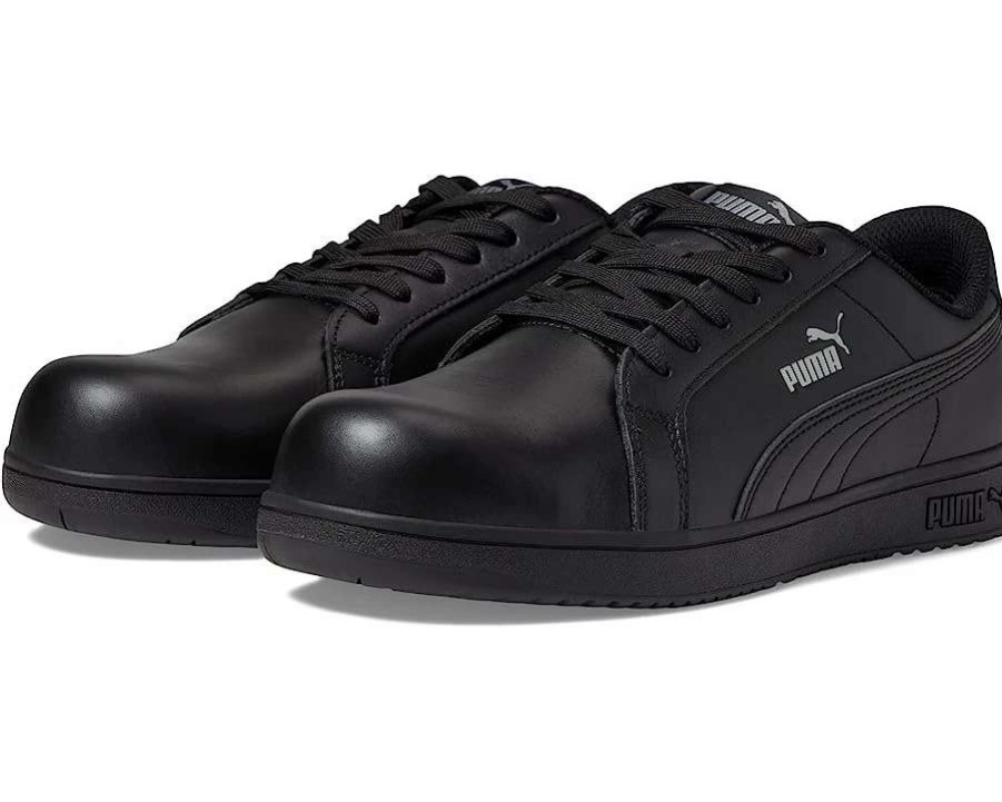 Sneakers & Athletic Shoes * | Puma Safety Iconic Leather Low Astm Sd