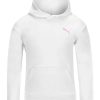 Hoodies & Sweatshirts * | Puma Girls' Core Logo Fleece Pullover Hoodie