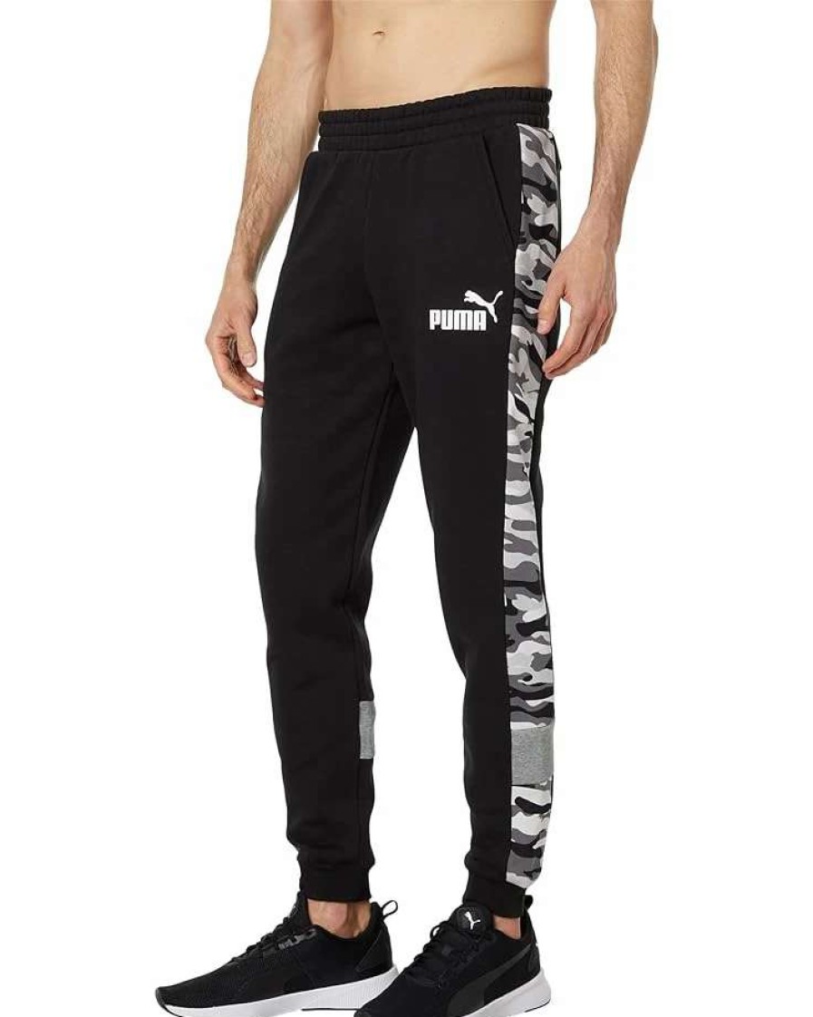 Pants * | Puma Essentials + Camo Fleece Sweatpants