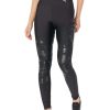 Pants * | Puma Run Ultraform High-Waisted Fleece High Shine All Over Print Tights