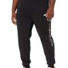 Pants * | Puma Big & Tall Graphic Fleece Sweatpants