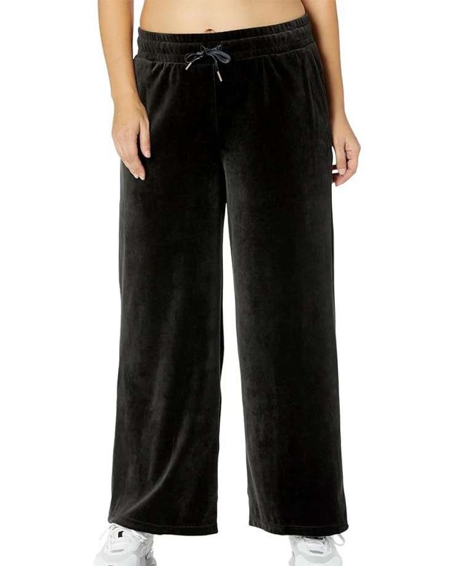 Pants * | Puma Plus Size Her Velour Wide Pants