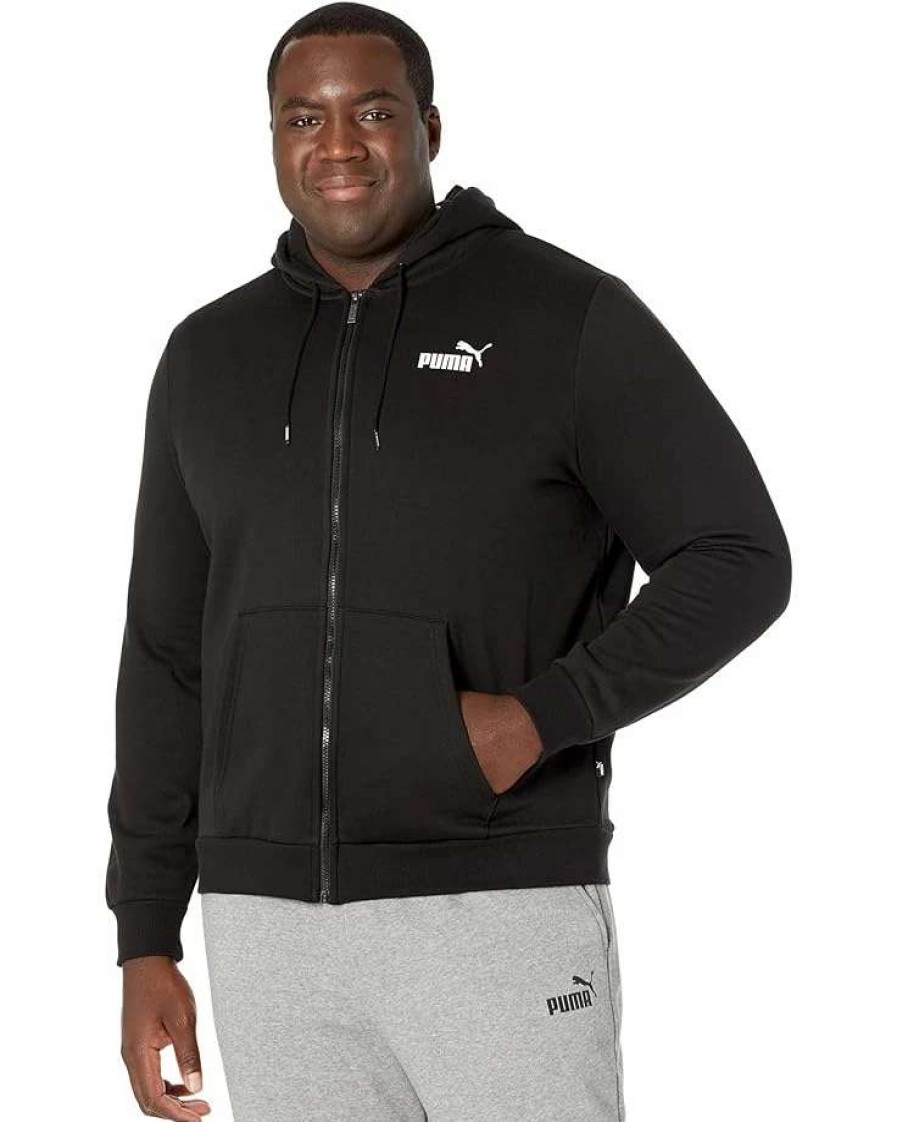 Hoodies & Sweatshirts * | Puma Big & Tall Essentials Small Logo Fleece Hoodie