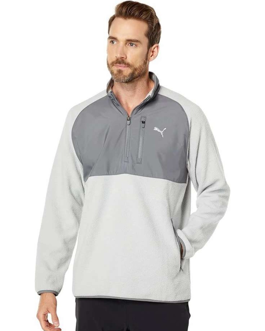 Hoodies & Sweatshirts * | Puma Golf Sherpa 1/4 Zip