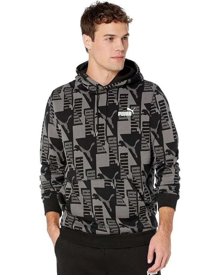 Hoodies & Sweatshirts * | Puma Power All Over Print Fleece Hoodie