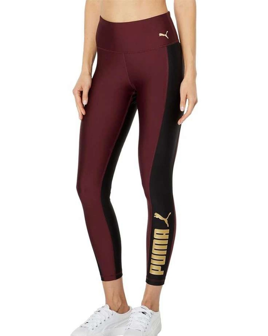 Pants * | Puma Pumafit Eversculpt Logo High-Waisted 7/8 Tights