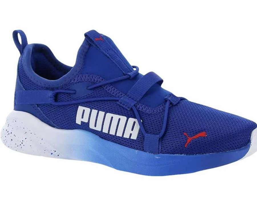 Sneakers & Athletic Shoes * | Puma Soft Rift Slip-On Bold Fade (Little Kid)