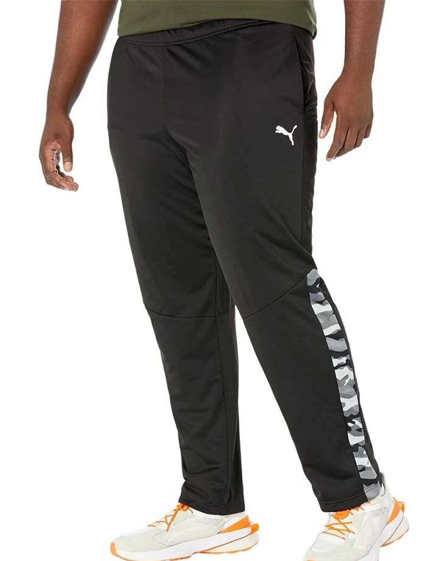 Pants * | Puma Big & Tall Contrast Camo Blocked Pants