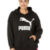 Hoodies & Sweatshirts * | Puma Plus Size Classics Logo Hoodie