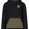 Hoodies & Sweatshirts * | Puma Kids Hoops Hooks Pack Cotton Fleece Pullover Hoodie (Big Kids)