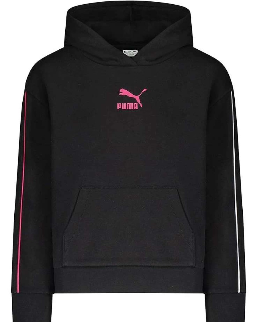 Hoodies & Sweatshirts * | Puma Kids City Lights Pack Cotton Fleece Pullover Hoodie (Big Kids)