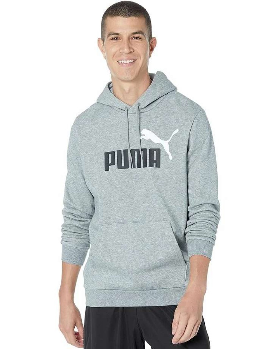 Hoodies & Sweatshirts * | Puma Essentials+ 2 Colors Big Logo Fleece Hoodie