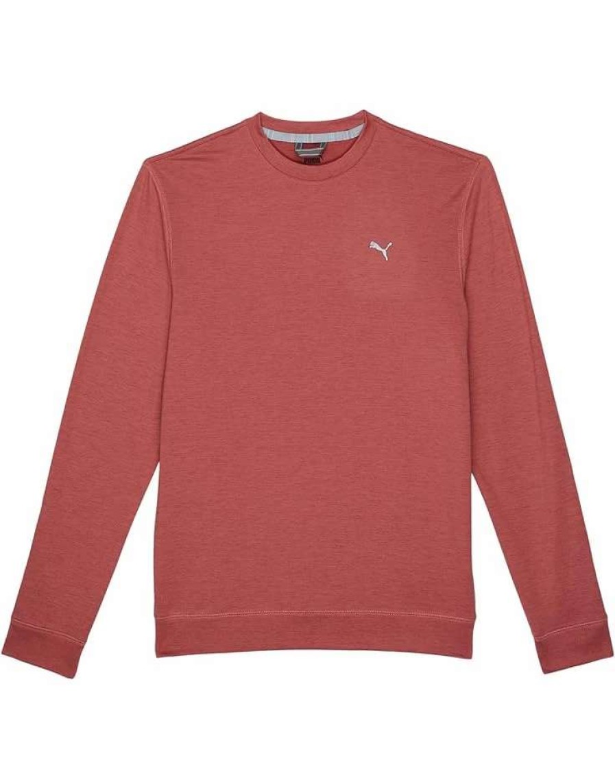 Hoodies & Sweatshirts * | Puma Golf Kids Cloudspun Crew Neck (Big Kids)